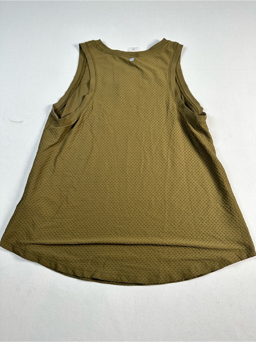 CALIA by Carrie Underwood Olive Green Textured Sleeveless Tank medium - Picture 4 of 5